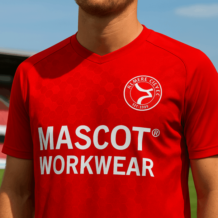 MASCOT Workwear shirtsponsor Almere City FC