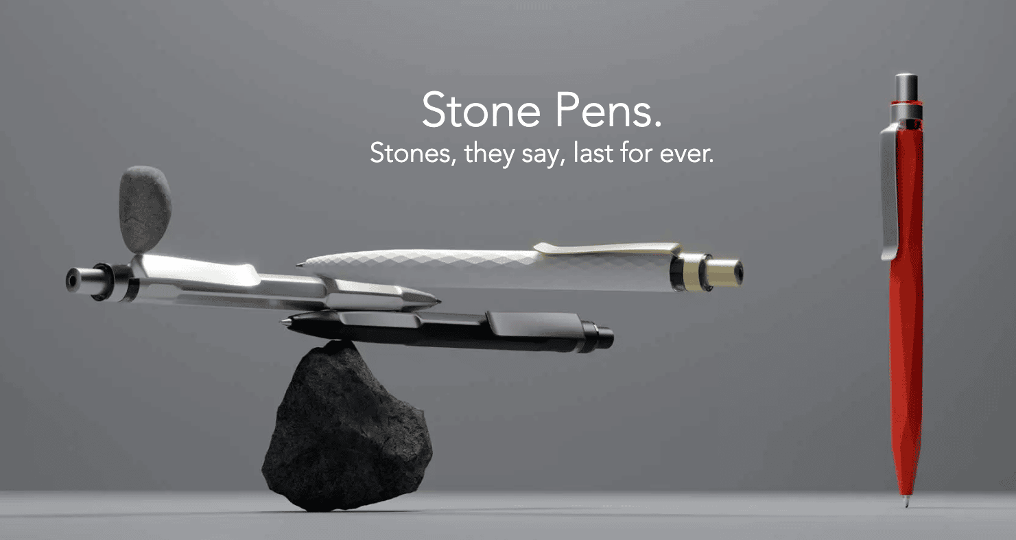 Prodir stone pen bedrukken
