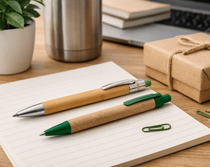 Duurzame pennen bedrukken als relatiegeschenk